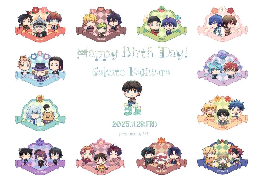 6+boys, :3, ahoge, asta_(black_clover), beanie, black_clover, black_hair, blonde_hair