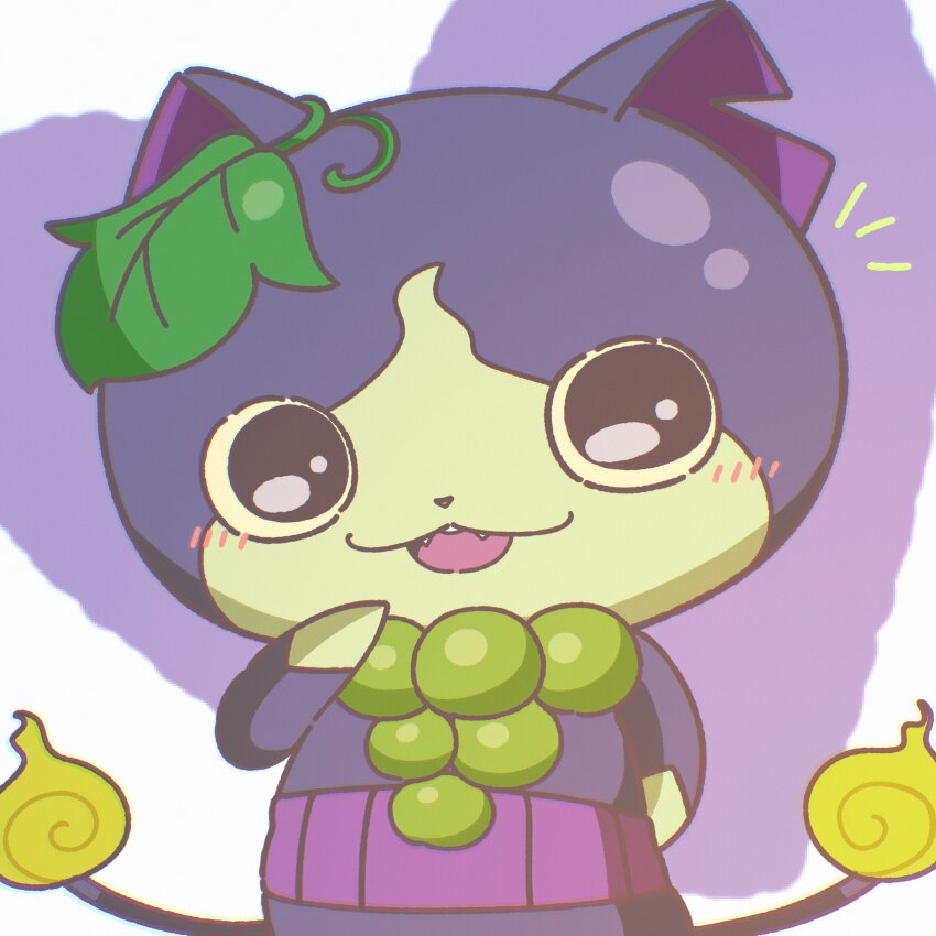 absurdres, blush, budounyan, cat, commentary_request, fire, flame-tipped_tail, full_body