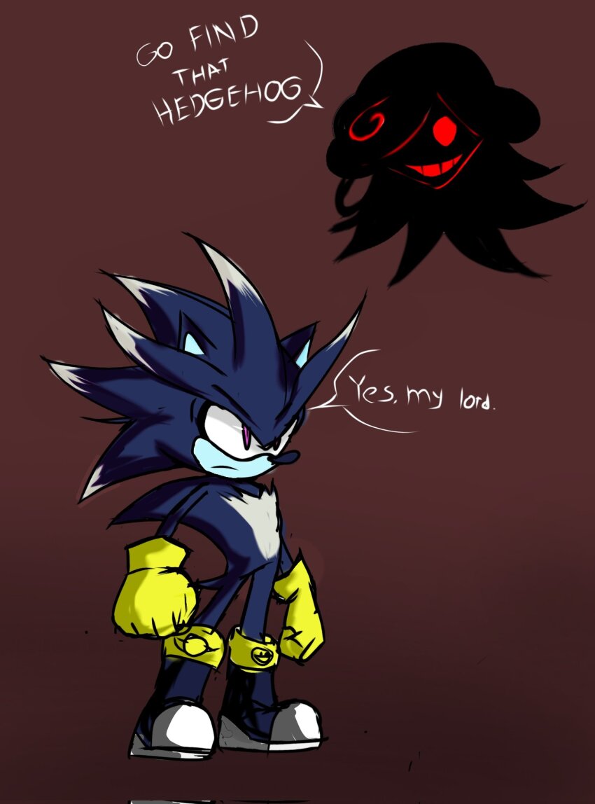 1boy, 1girl, aged_up, black_boots, blue_fur, blue_skin, boots, colored_skin