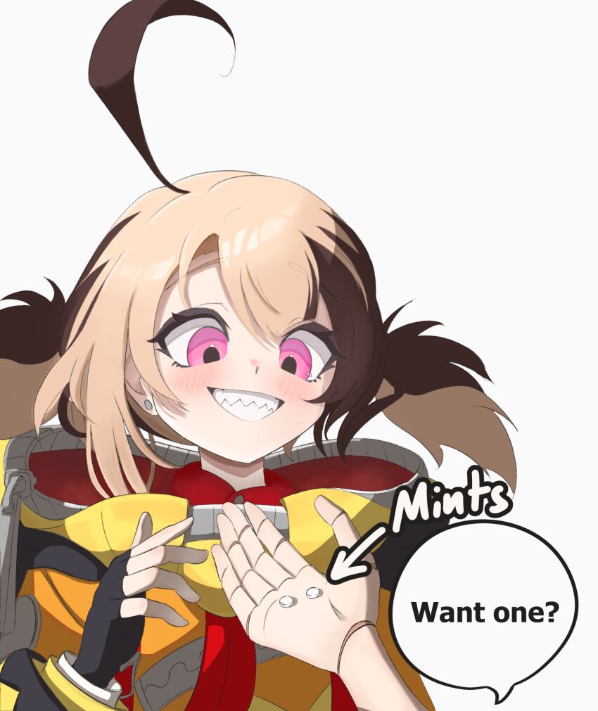 ahoge, brown_hair, cecilia_immergreen, commentary, earrings, english_commentary, gigi_murin, gigi_murin_(1st_costume)