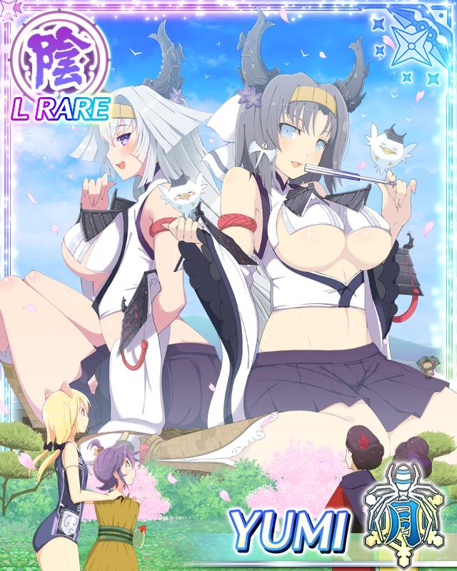 6+girls, :d, arms_up, ass, blue_eyes, blue_skirt, blue_sky, border