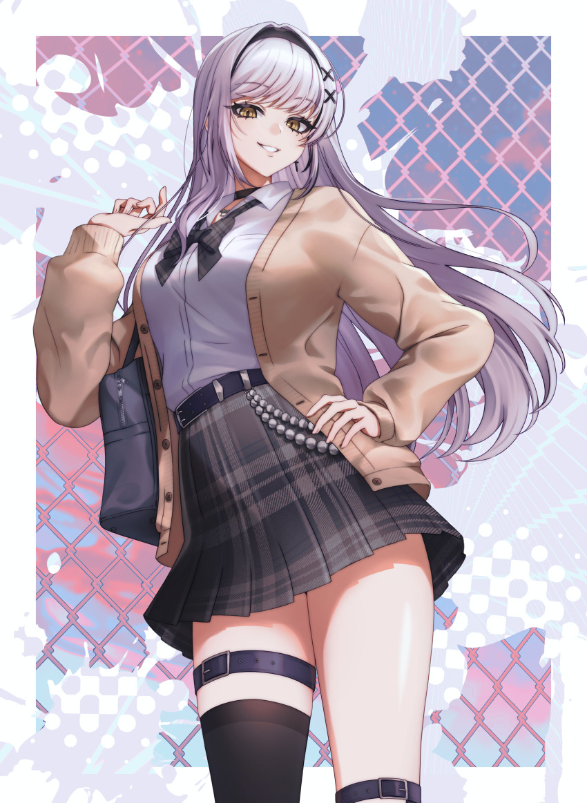 absurdres, black_choker, bubblebebe, choker, highres, indie_virtual_youtuber, jewelry, mole