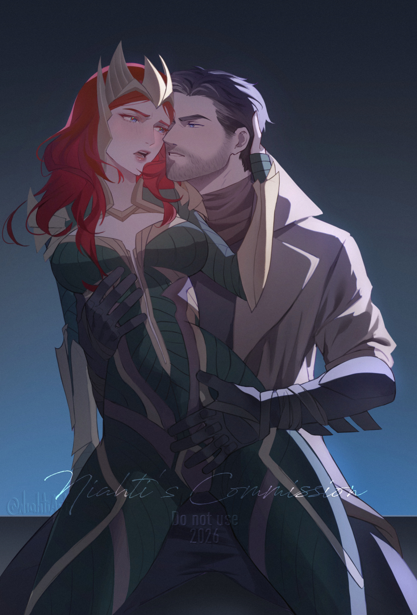 1boy, 1girl, amber_heard, aquaman_(series), armor, armored_bodysuit, batman, batman_(series)