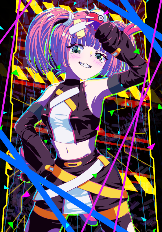 at_kiwi, bandaid, bandaid_on_head, coral_(pokemon), nintendo, pink_hair, pokemon, pokemon_(anime)