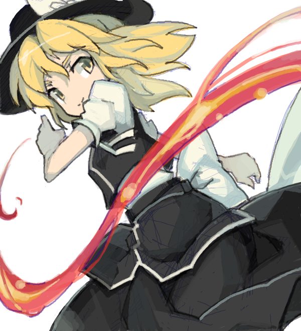 1girl, bad_drawr_id, bad_id, blonde_hair, drawr, female_focus, fire, hat