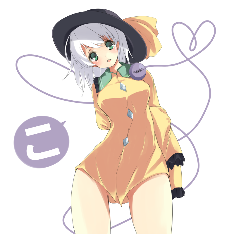 1girl, akisa, bad_id, bad_pixiv_id, bottomless, breasts, eyeball, female_focus