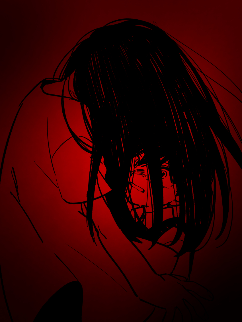 1boy, 1girl, absurdres, brother_and_sister, collared_shirt, dress, hellmari_(omori), highres