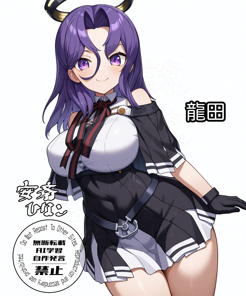 1girl, anzai_hinako, artist_name, black_capelet, black_dress, black_gloves, breasts, capelet