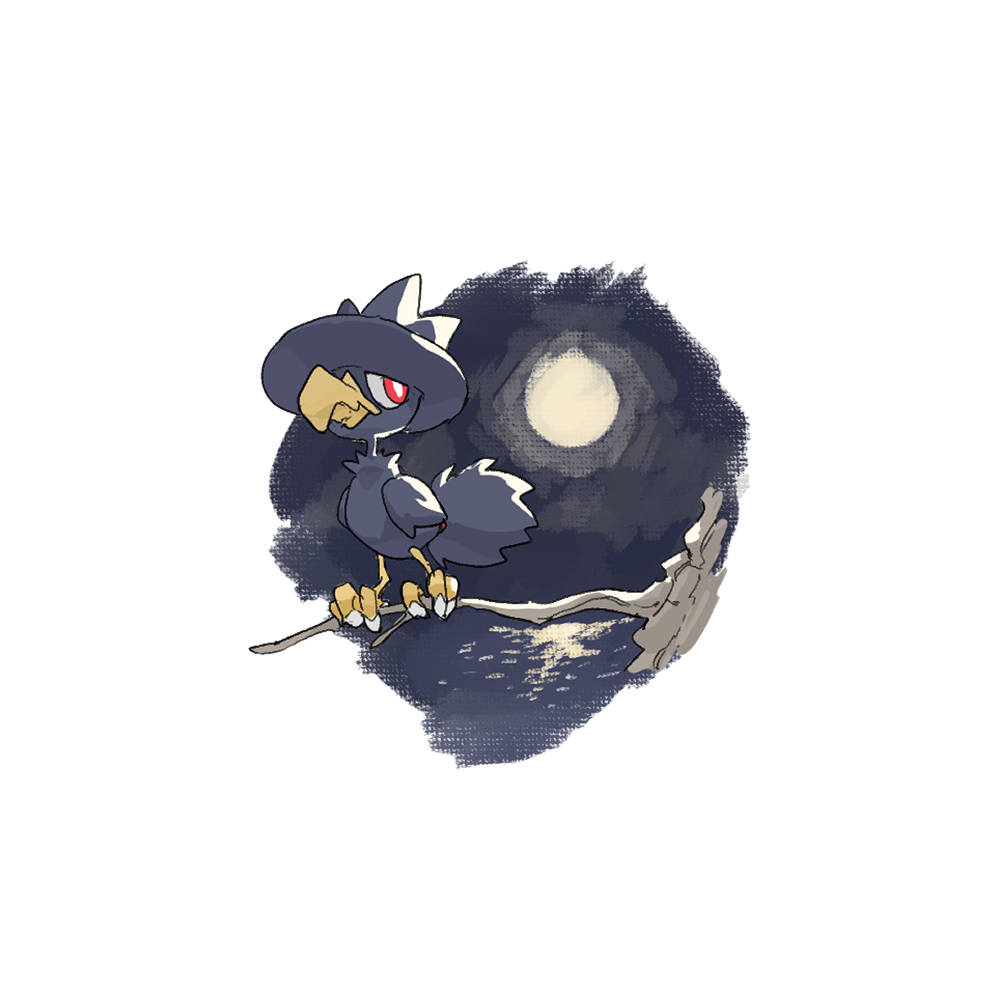 bird, border, bright_pupils, closed_mouth, commentary_request, gen_2_pokemon, korean_commentary, malryu