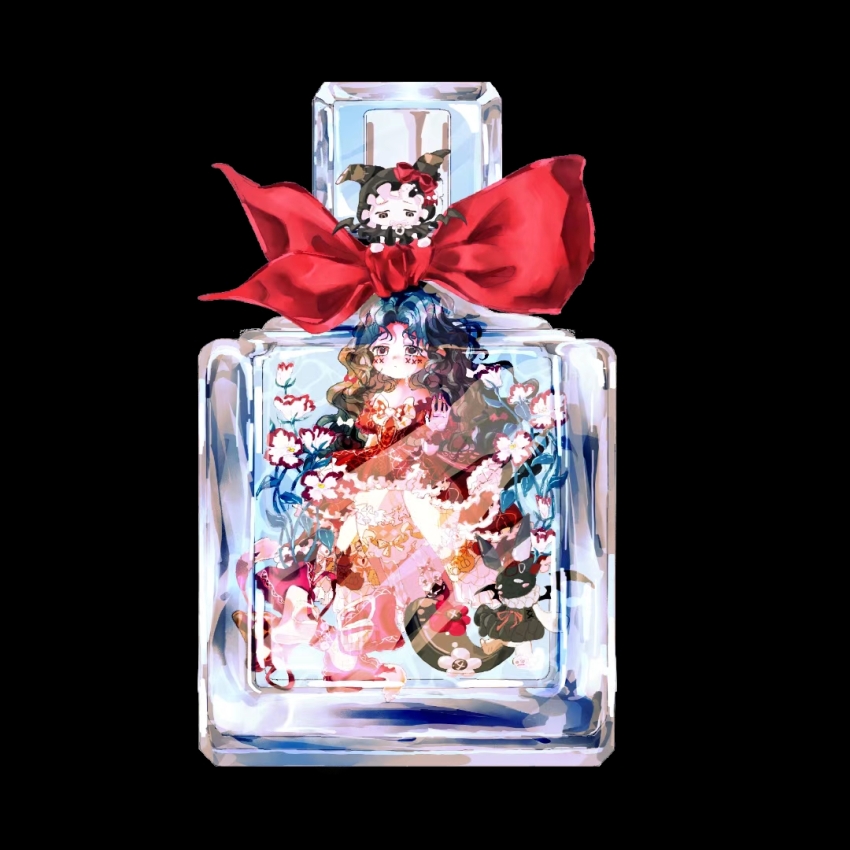 1girl, :o, against_glass, animal, argyle_bow, argyle_bowtie, argyle_clothes, bare_shoulders