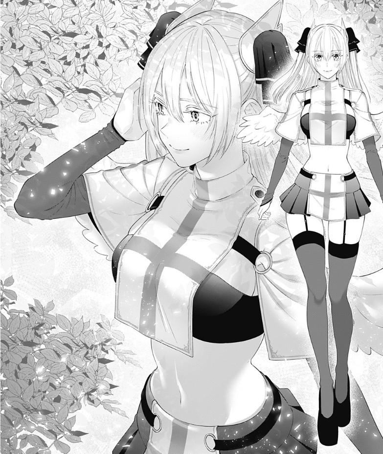 1girl, 2.5_jigen_no_ririsa, amano_ririsa, breasts, closed_mouth, commentary_request, cosplay, garter_straps