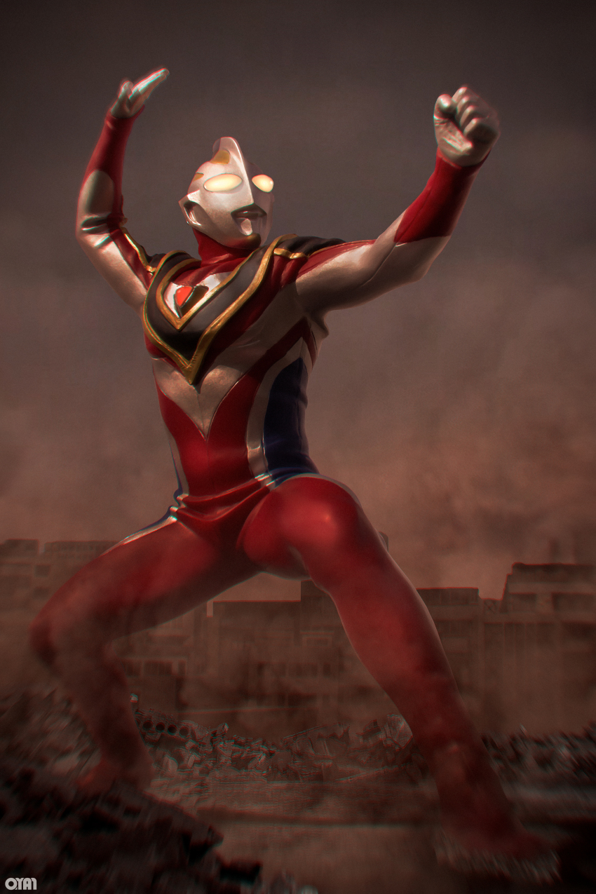 1boy, 295609159hhj, absurdres, alien, arm_up, armor, blue_skin, breastplate