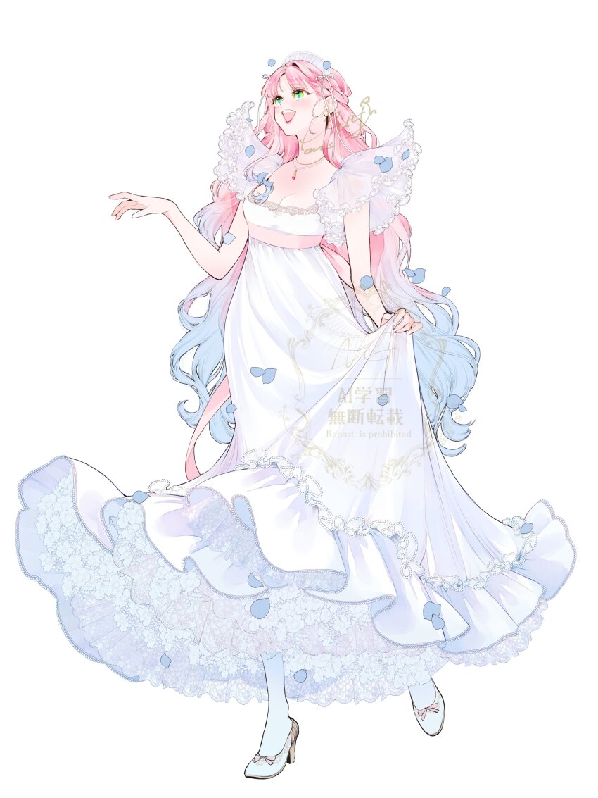 1girl, absurdres, b_etty01tm, blue_hair, bow, braid, commentary_request, crown_braid