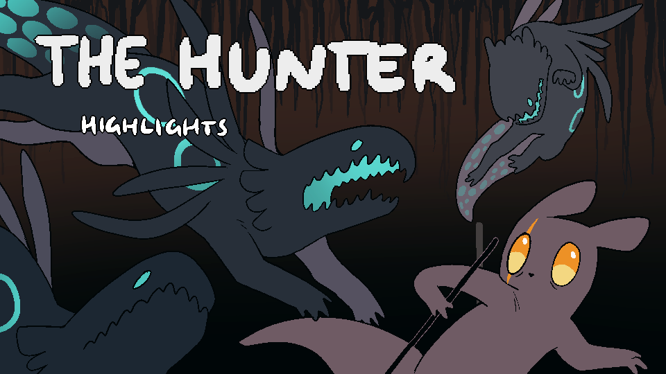 animal, aqua_eyes, aqua_skin, attack, brown_tail, closed_mouth, colored_skin, creature