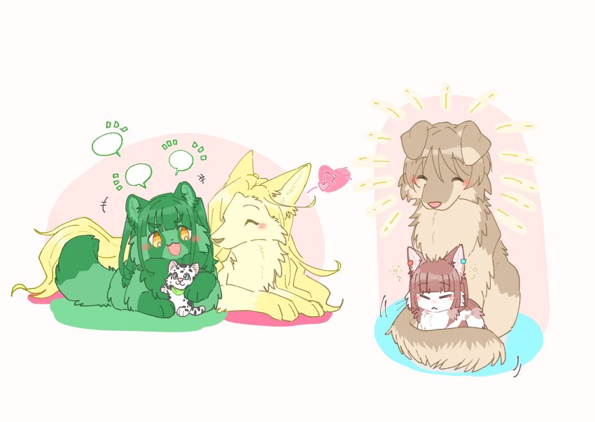 :<, :3, :d, ^_^, absurdres, animal_focus, animal_with_hair, animalization