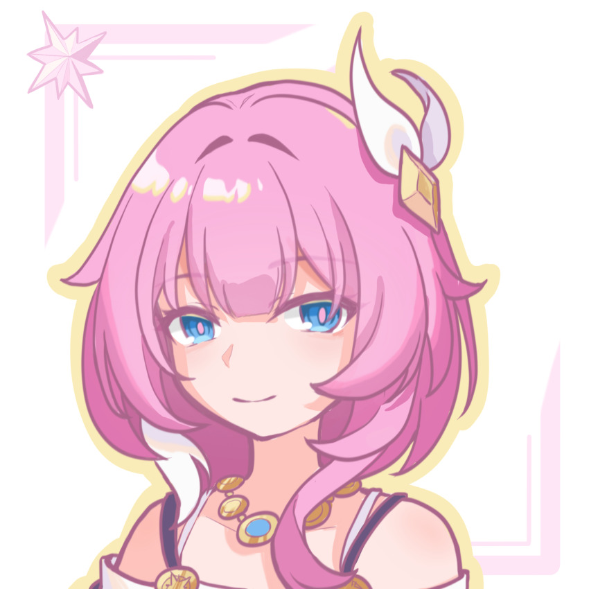 1girl, baili_baigal, bare_shoulders, blue_eyes, chinese_commentary, commentary_request, cyrene_(honkai:_star_rail), cyrene_(philia093)_(honkai:_star_rail)