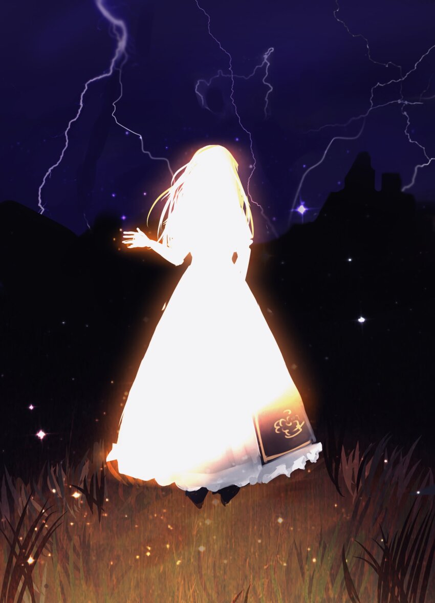 1girl, black_shoes, brown_dress, catherine_(project_moon), dress, frilled_dress, frills, full_body