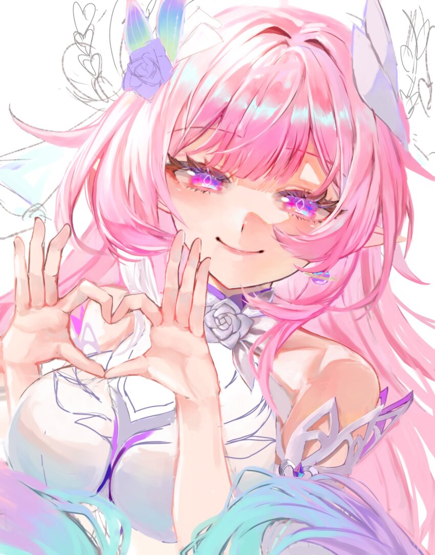 1girl, aqua_hair, breasts, commentary_request, cyrene_(demiurge)_(honkai:_star_rail), cyrene_(honkai:_star_rail), diamond-shaped_pupils, diamond_(shape)