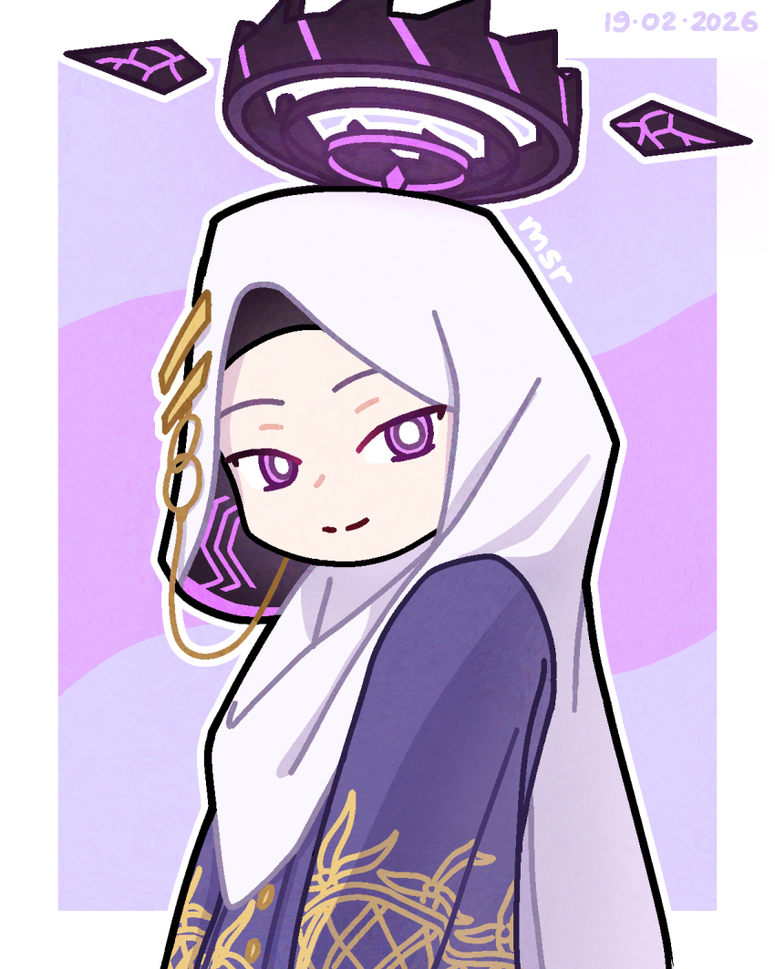 1girl, blue_archive, closed_mouth, commentary, dated, english_commentary, halo, highres