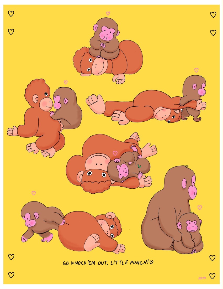 ._., animal, animal_focus, animification, baby_animal, brown_fur, commentary, dragging