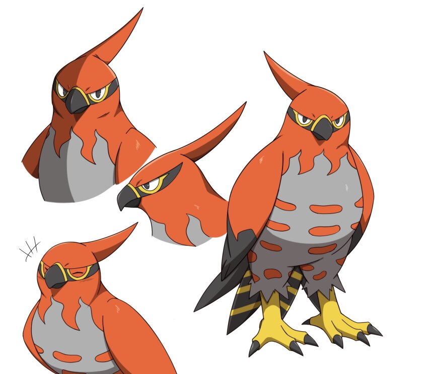 animal_focus, beak, bird, closed_mouth, commentary, gen_6_pokemon, highres, inahon485