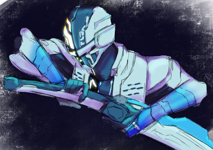 1boy, absurdres, armor, armored_bodysuit, black_bodysuit, bodysuit, character_mask, chou_uchuu_keiji_gavan_infinity