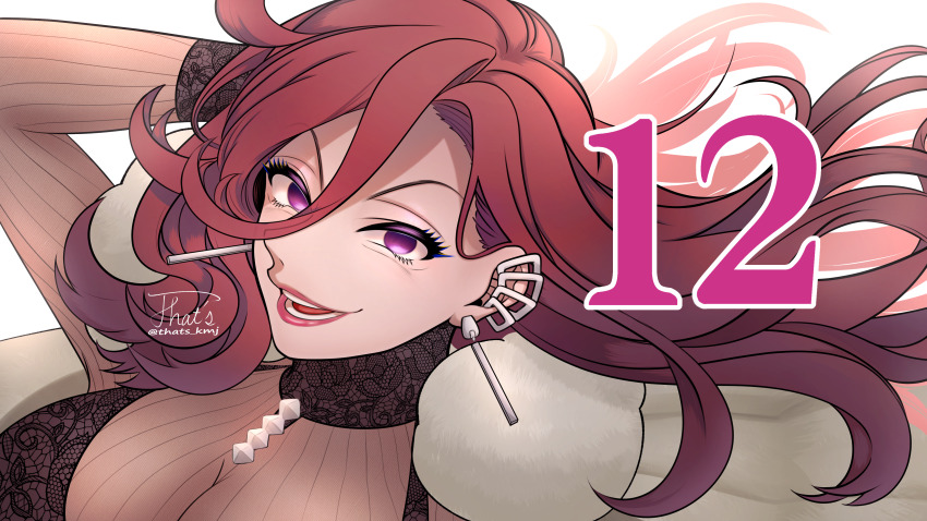 1girl, absurdres, ear_piercing, earrings, eyelashes, female_focus, highres, inari_yoko