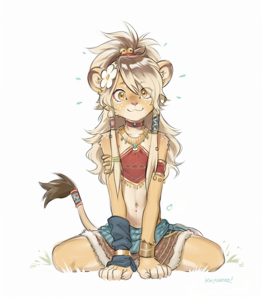 1boy, :3, alt_text, animal_ears, armlet, artist_name, bell, bracelet