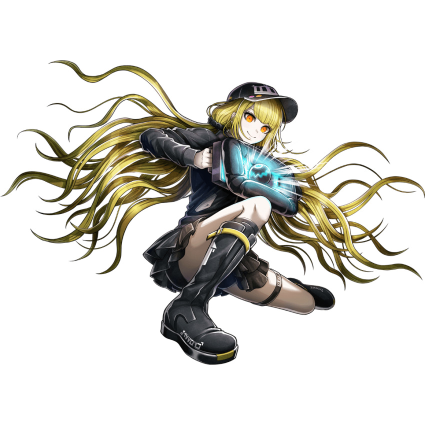 1girl, arisugawa_saori, artist_request, ball, baseball_cap, bike_shorts, black_boots, black_hat