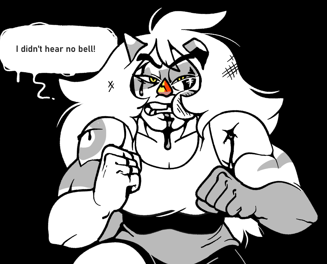 1girl, bleeding, blood, blood_from_mouth, breasts, broken_horn, bruise, bruised_eye