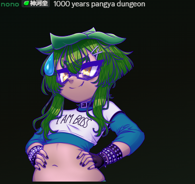 1girl, 2026, belly, black_gloves, blue_shirt, choker, cosplay, fingerless_gloves