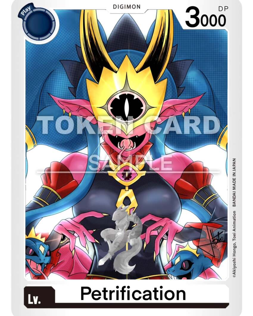 crown, digimon, digimon_(creature), digimon_card_game, j.ibito, mask, medusamon, petrification