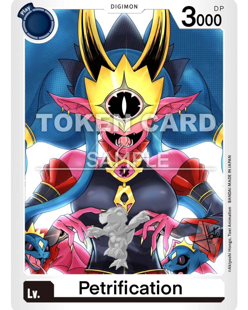 agumon, crown, digimon, digimon_(creature), digimon_card_game, j.ibito, mask, medusamon