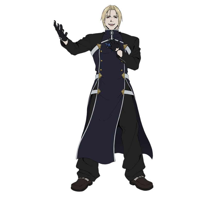 1boy, artist_request, black_gloves, brooch, colored_eyelashes, full_body, gloves, hair_intakes