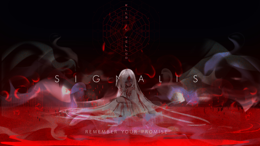 1girl, abstract_background, akaruc, ambiguous_red_liquid, ariane_yeong, blood, blood_on_clothes, blood_on_face