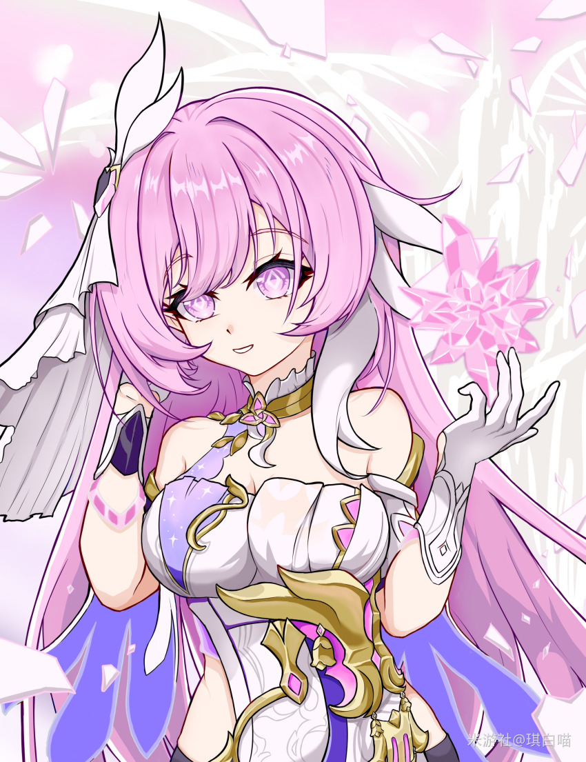 1girl, absurdres, bare_shoulders, breasts, chinese_commentary, cleavage, commentary_request, corset