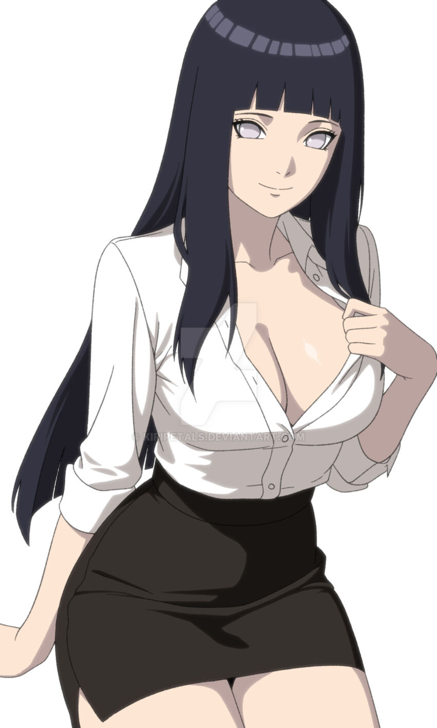 1girl, commentary, english_commentary, highres, hyuuga_hinata, kiripetals, naruto_(series)