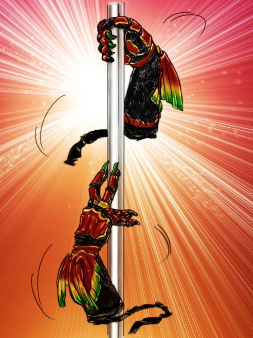 1boy, 2012, ankh_(ooo), bandages, bird, bright_background, claws, disembodied_arm