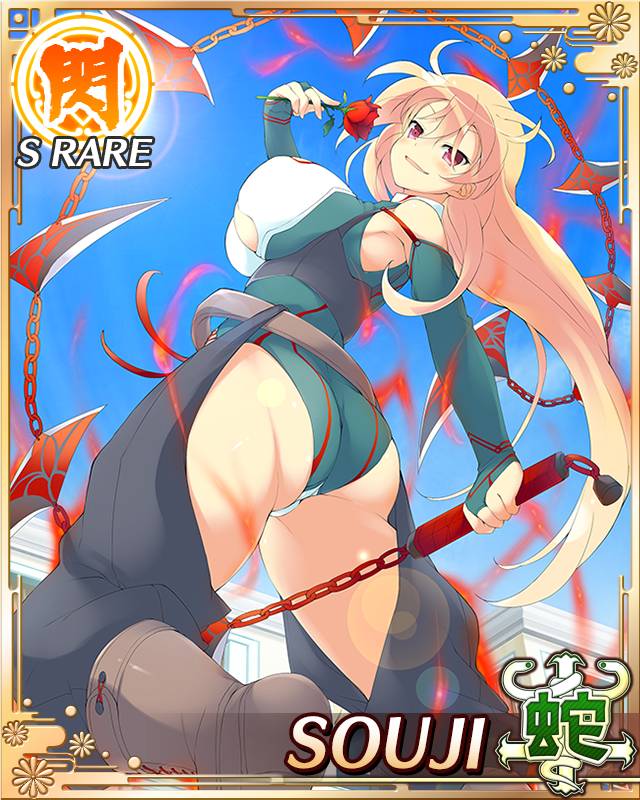 1girl, aqua_bridal_gauntlets, aqua_leotard, ass, aura, belt, black_thighhighs, blonde_hair