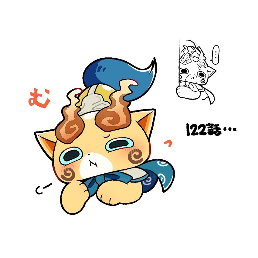 ..., 12ta_it, blue_cape, blue_eyes, brown_fur, cape, commentary_request, helmet