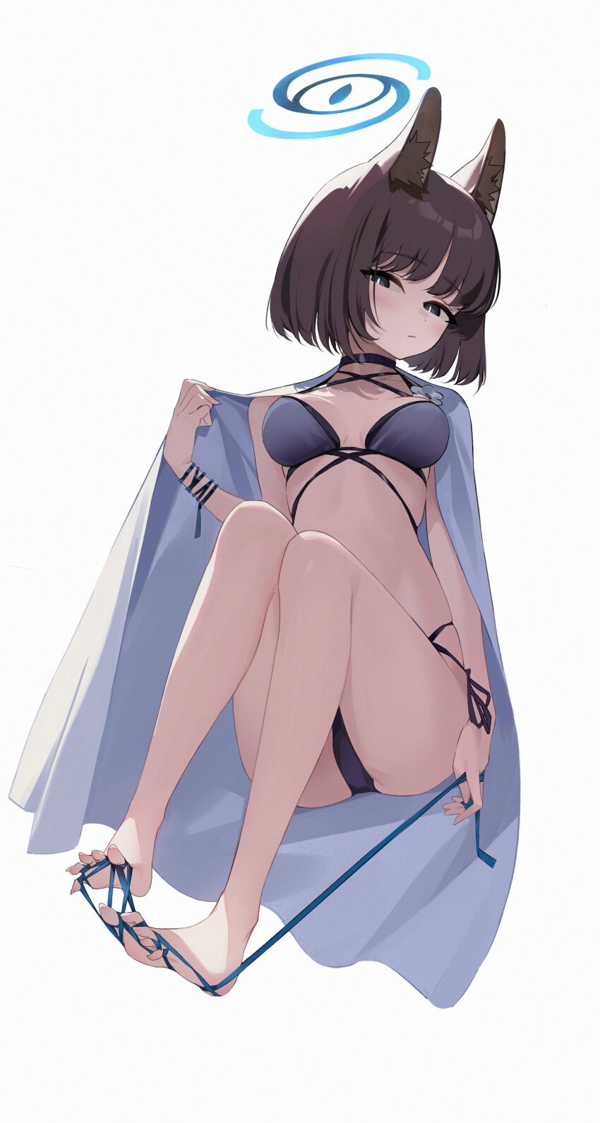 1girl, absurdres, akirayang23, animal_ear_fluff, animal_ears, arm_at_side, backlighting, bare_legs