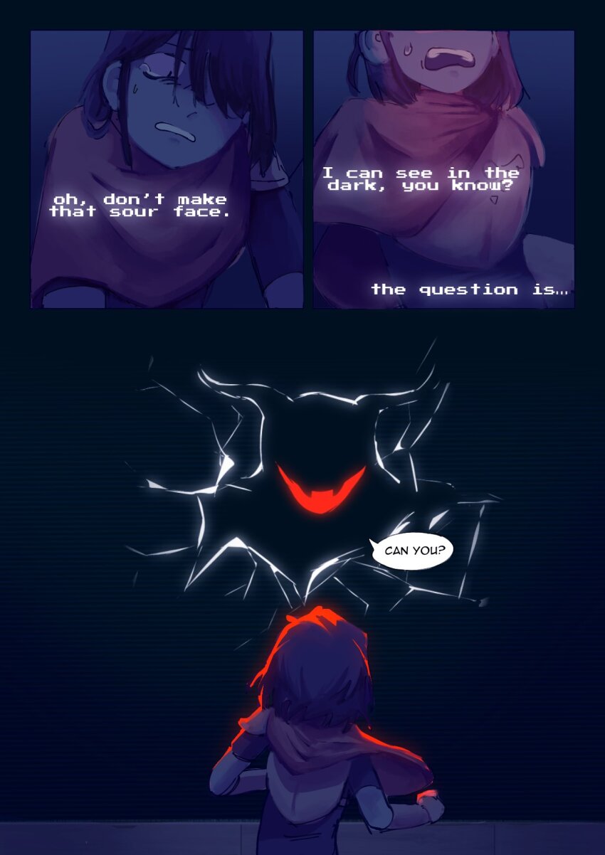 1other, apollo_(postingterminal), armor, commentary, deltarune, english_commentary, english_text, eram_(deltarune)
