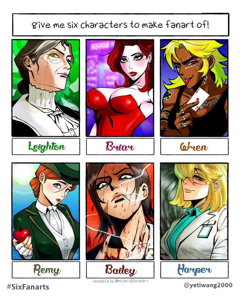 6+girls, absurdres, ace_(playing_card), ace_of_hearts, apple, arm_tattoo, bailey_(degrees_of_lewdity), bailey_(female)_(degrees_of_lewdity)