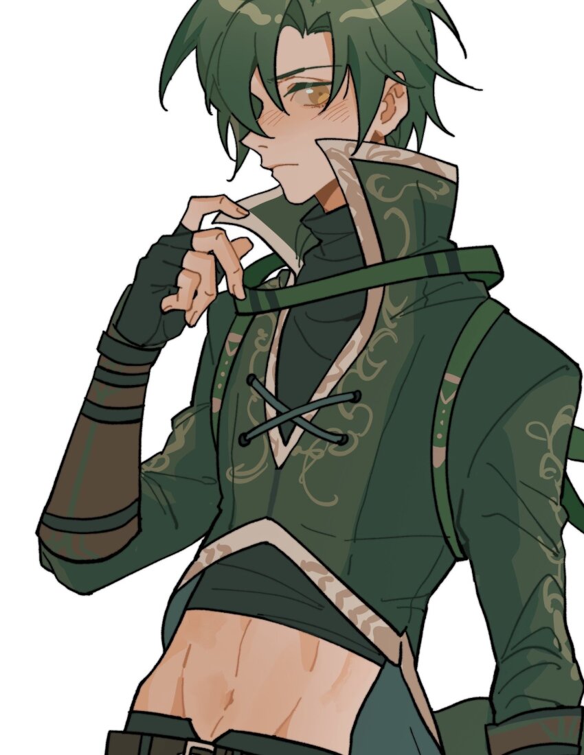 1boy, closed_mouth, commentary, cropped, fingerless_gloves, fire_emblem, fire_emblem:_radiant_dawn, fire_emblem_heroes