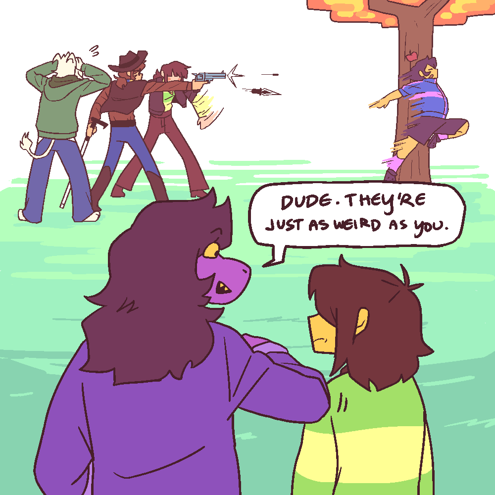 1boy, 1girl, 4others, adoptive_siblings, alt_text, animated, animated_gif, antenna_hair