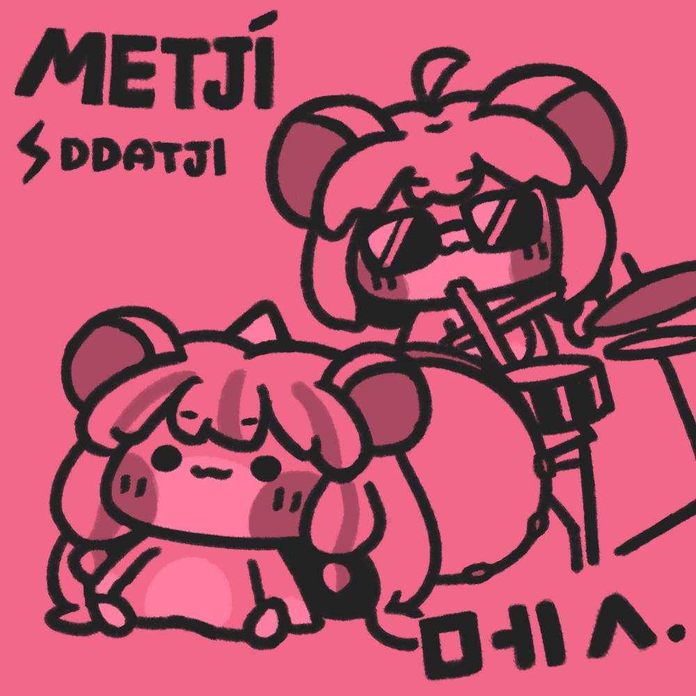 :3, ahoge, animalization, character_request, commentary_request, drumsticks, eunha_(guardian_tales), guardian_tales