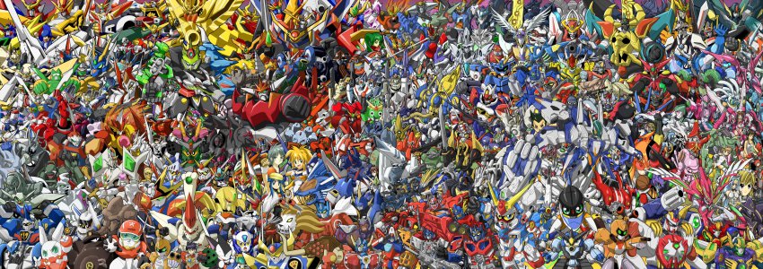 00_gundam, 6+girls, 6+others, absurdly_detailed_composition, absurdres, aestivalis, after_war_gundam_x, ai_tenshi_densetsu_wedding_peach, ambassador_magma, aquarion_(series), argento_soma, arm_slave_(mecha), armored_trooper, arthur_(microman), artist_request, arx-7_arbalest, asura_cryin', atom, atom_(tetsuwan_atom), b't_x, b-da_calibur, b-daman_bakugaiden, b-daman_bakugaiden_victory, bakuretsu_tenshi, baldr_(series), baldr_force, baldr_force_exe_resolution, basquash!, bastof_lemon, beast_machines, beast_wars, beast_wars:_transformers, beast_wars_ii, beast_wars_neo, bellcross, betterman, big_convoy, big_o_(mecha), bishoujo_yuugekitai_battle_skipper, black_selena, blade_liger, blue_gender, bokurano, bomberman, brain_powered, break-age, bullseye_(blue_gender), buster_machine_7, character_request, chibi, chikyuu_boei_kigyou_dai-guard, chou_hatsumei_boy_kanipan, chou_kidou_densetsu_dinagiga, chou_mashin_eiyuuden_wataru, chou_tokkyu_hikarian, chouja_raideen, choujuushin_gravion, code_geass, command_gundam, crayon_shin-chan, crossover, cyborg_kuro-chan, cybuster, d-1_devastator, dai-guard, dai-guard_(robot), dai_atlas, daigunder, daigunder_(robot), dancouga, dancouga_(series), dancouga_nova, dangaizer, dangaizer_3, dangan_(basquash), dann_of_thursday, demonbane, demonbane_(mecha), dendou, dendrobium_schema, dennou_boukenki_webdiver, densetsu_no_yuusha_da-garn, destiny_gundam, devadasy, dinagiga, dino_tyranno, dinobreaker, dinozone, divergence_eve, dolores, dragon_blue, drossel_von_flugel, dual!_parallel_trouble_adventure, dulgar, dyogrammaton, escaflowne, eureka_seven, eureka_seven_(series), eva_01, evangelion_(mecha), eve_no_jikan, ez-8_gundam, f91_gundam, fire_convoy, fire_j-decker, fire_valkyrie, fireball_(series), flag_(anime), freedom_gundam, fuego, full_metal_panic!, g-saviour_gundam, g_gundam, gad_guard, gaia_(mars), gaiking, gaiking:_legend_of_daikuu_maryuu, gaiking_the_great, gakusaver, galaxy_angel, galaxy_angel_rune, ganbare_goemon, gaogaigar, gasaraki, gawain_(code_geass), gear_senshi_dendou, gekiganger_3, gekiganger_3_(mecha), geneshaft, genesic_gaogaigar, genki_bakuhatsu_ganbaruger, get_ride!_amdriver, getter_go, getter_robo, getter_robo_go, giant_robo, giant_robo_(mecha), ginga_ojou-sama_densetsu_yuna, giniro_no_olynssis, ginsoukikou_ordian, gladion_(webdiver), god_gravion, god_gundam, god_raideen, god_raijin-oo, godannar, gouriki_(steam_detectives), gr:giant_robo, graduation_(series), grand_convoy, great_da-garn_gx, great_dangaioh, great_dangaioh_(mecha), great_exkaiser, great_fighbird, great_gambaruger, great_goldran, great_might_gaine_perfect_mode, gundam, gundam_00, gundam_0083, gundam_08th_ms_team, gundam_astray_red_frame, gundam_double_x, gundam_ez8, gundam_f91, gundam_g-saviour, gundam_gp-03_stamen, gundam_ms_igloo, gundam_seed, gundam_seed_astray, gundam_seed_c.e._73:_stargazer, gundam_seed_destiny, gundam_stargazer, gundam_wing, gundress, gunparade_orchestra, gunxsword, gurren-lagann, hamos_the_green_chariot, haou_taikei_ryuu_knight, hatsumei_boy_kanipan, havwc, helmet, heroic_age, highres, homura_(hiwou), humanoid_robot, hyper_captain_gundam, hyper_jet_robo, iczer_(series), iczer_dragon, iczer_reborn, idolmaster, idolmaster_xenoglossia, igpx, imber, impact_(ganbare_goemon), impact_(mecha), ingrid_(megami_kouhosei), innocent_venus, isekai_no_seikishi_monogatari, jango_(bakuretsu_tenshi), jenus_dira, jet_siegel, jinki, junerin_(kirameki_project), juusou_kikou_dancouga_nova, kagurazaka_yuna, kaiketsu_jouki_tanteidan, kaiser_fire_(mecha), kakuseijin_no._1, kannazuki_no_miko, kantam_robo, karakuri_kengou_den_musashi_lord, karakuri_kiden_hiwou_senki, kenran_butou_sai, keroro, keroro_gunsou, keroro_robo, key_the_metal_idol, kibou-gou, kid_(hatsumei_boy_kanipan), kidou_senkan_nadesico, kidou_senkan_nadesico_-_prince_of_darkness, kikou_keisatsu_metal_jack, kikou_sennyo_rouran, king_castle, king_gainer, king_go-saurer, king_squasher, kirameki_project, kishin_heidan, kishin_taisen_gigantic_formula, kiss_dum, knight_gundam, knightmare_frame, kos-mos, koubu, koutetsu_jeeg, koutetsushin_jeeg, kuro_(cyborg_kuro-chan), kurogane_(asura_cryin'), kurogane_no_linebarrel, kurosshu, kyatto_ninden_teyandee, leotard, liger_zero, lightning_(gad_guard), lightning_west_(hikarian), lime_(saber_j), linebarrel, lio_convoy, machine_robo, machine_robo_rescue, macross, macross_2, macross_7, macross_frontier, macross_plus, macross_zero, magic_knight_rayearth, magma_(ambassador_magma), magma_taishi, magma_taishi_(character), magnum_ace, mark_elf, mars_(yokoyama_mitsuteru), mashin, mashin_eiyuuden_wataru, master_of_epic, maze_bakunetsu_jikuu, mazinger-z, mazinger_(series), mazinger_z, mazinkaiser, mazinkaiser_(robot), mecha, mecha_focus, mecha_peach, mecha_pilot_suit, mecha_request, medarot, medarots, megami_kouhosei, metabee, microman, military, military_vehicle, mima_tokiko, mobile_suit, moribito-02, motion_slit, motoraptor, mugen_no_ryvius, mugen_senki_portriss, multiple_crossover, multiple_girls, multiple_others, murasame_liger, musashi_(musashi_lord), musha_gundam, muteki_ou_tri-zenon, nanajin, nekketsu_saikyou_go-saurer, neo_getter-1, neon_genesis_evangelion, new_getter_robo, next_senki_ehrgeiz, ng_knight_lamune_&amp;_40, nirvash, non-humanoid_robot, nono, nono_(top_wo_nerae_2!), nozomi_(hikarian), nyago_king, ogata_rin, optimus_primal, optimus_prime, ordian, orguss, orguss_02, orguss_02_(mecha), ougon_yuusha_goldran, overman_king_gainer, pegas, power_dolls, rahxephon, rahxephon_(mecha), raideen_(2006), raideen_(series), raiden_(gasaraki), rayearth_(character), rean_no_tsubasa, rebuild_of_evangelion, red_baron, red_baron_(anime), red_jack_armor, restol_machine_3, restol_special_rescue_squad, rideback, robot, robot_animal, rpg_densetsu_hepoi, run=dim, ryuujinmaru, ryuuseiki_gakusaver, s_(next_senki_ehrgeiz), saber_marionette_j, sagano_(sailor_victory), sailor_victory, saint_dragon, sakura_taisen, sakurano_otoha, sammy_(eve_no_jikan), sarg, science_fiction, scopedog, sd_command_chronicles, sd_gundam, sd_gundam_force, sd_gundam_gaiden, sd_sengokuden, sengoku_bushou_retsuden_bakufuu_douji_hissatsuman, shaft_(geneshaft), shin_getter-1, shin_getter_robo, shin_getter_robo_vs_neo_getter_robo, shin_jeeg, shin_mazinger_shougeki!_z-hen, shin_mazinger_z, shining_gundam, shinkon_gattai_godannar!!, shippu!_iron_leaguer, shishunki_bishoujo_gattai_robo_z-mind, silber_olynssis, six_majin, sky_girls, solar_aquarion, solty_rei, solty_revant, sora_wo_kakeru_shoujo, sotsugyou_graduation, soukou_kihei_votoms, soukou_kihei_votoms:_pailsen_files, soukou_no_strain, soukyuu_no_fafner, sousei_no_aquarion, sousei_seiki_devadasy, srx, starsylph, strain_lambda, super_fire_dagwon, super_robot_wars, super_robot_wars_og_divine_wars, super_robot_wars_original_generation, super_robot_wars_the_lord_of_elemental, susanoo_(yamato_takeru), sxano-x, tagme, taiyou_no_yuusha_fighbird, takamiya_teppei, take_no_yamikazuchi, tekkaman_blade, tenamon'ya_voyagers, tengen_toppa_gurren_lagann, tenkuu_danzai_skelter_heaven, tenkuu_no_escaflowne, testa_road, tetsujin_28, tetsujin_28-gou, tetsujin_28-gou_fx, tetsujin_fx, tetsuwan_atom, the_big_o, thighhighs, tooru_ki, top_wo_nerae!_(series), top_wo_nerae_2!, transformers, transformers:_armada, transformers:_car_robots, transformers:_cybertron, transformers:_energon, transformers:_japanese_generation_1, transformers:_zone, transformers_unicron_trilogy, tri-zenon, turn_a_gundam, turn_a_gundam_(mobile_suit), v2_gundam, vandread, vandread_dita, variable_fighter, vector_versus, vf-0s, vf-19, vf-25, vf-2ss, victory_gundam, viewtiful_joe, viper's_creed, vital_guarder, vs_knight_lamune_&amp;_40_fire, white_leotard, white_thighhighs, wing_gundam_zero, x_(b't_x), xenosaga, yamato_takeru, yf-19, yuu_brain, yuusha_exkaiser, yuusha_keisatsu_j-decker, yuusha_ou_gaogaigar, yuusha_ou_gaogaigar_final, yuusha_series, yuusha_shirei_dagwon, yuusha_tokkyuu_might_gaine, z-knight, z-mind, zearth, zegapain, zegapain_altair, zentrix, zephyr_(ryu_knight), zeta_gundam, zeta_gundam:_a_new_translation, zeta_gundam_(mobile_suit), zettai_muteki_raijin-oo, zeus_(zentrix), zoids, zoids_chaotic_century, zoids_genesis, zoids_shinseiki/zero, zone_of_the_enders, zone_of_the_enders:_dolores_i, zone_of_the_enders_(series), zudah