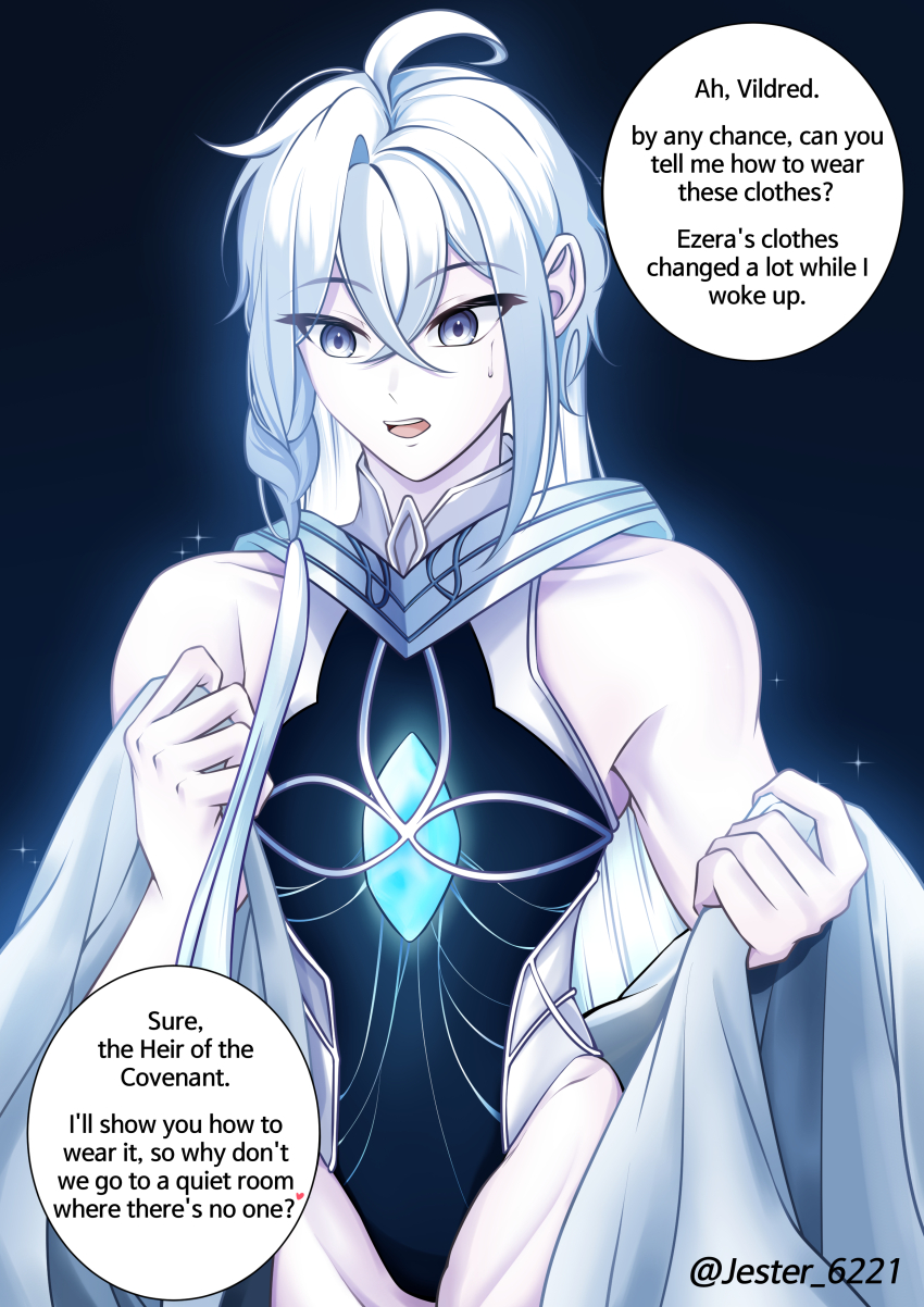 1boy, english_text, epic_seven, ras_(epic_seven), vildred_(epic_seven)