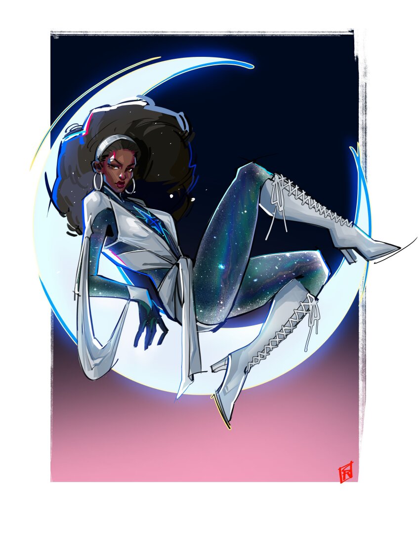 1girl, absurdres, alternate_costume, black_background, black_hair, blue_bodysuit, bodysuit, boots