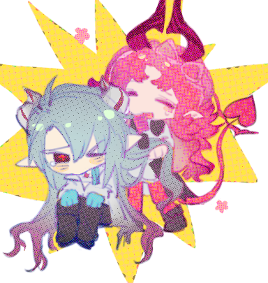 aqua_gloves, arknights, black_pants, chibi, chibi_only, chinese_commentary, closed_eyes, commentary_request